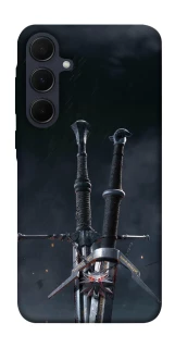 Чохол на Samsung Galaxy A35 Мечі Ведьмака фото 1 з 1