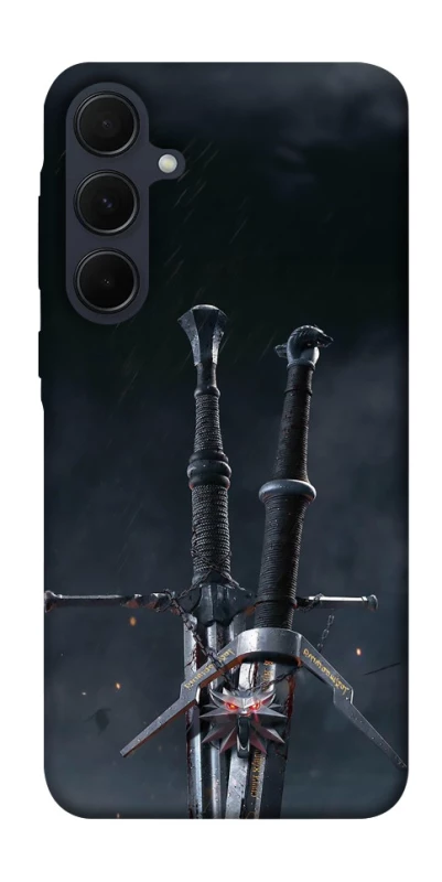 Чехол на Samsung Galaxy A55 Мечи Ведьмака фото 1 из 1