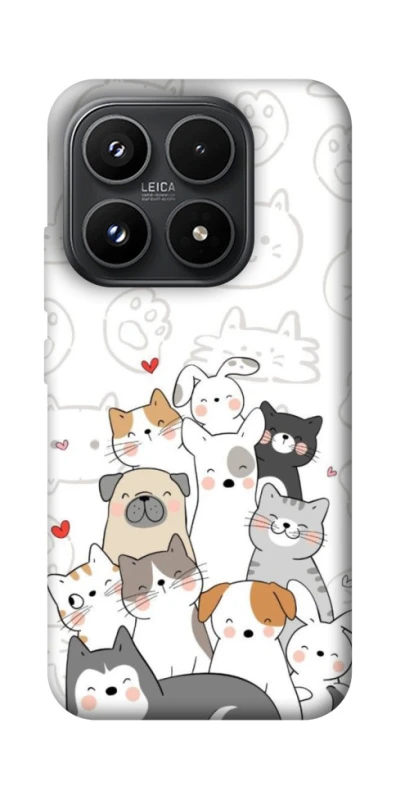 Чехол на Xiaomi 17 Funny Pets фото 1 из 1