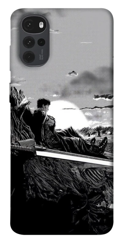 Чохол на Motorola Moto G22 Berserk sunset фото 1 з 1