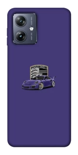 Чохол на Motorola Moto G54 Porsche purple фото 1 Чохол на Motorola Moto G54 Porsche purple фото 1 з 1