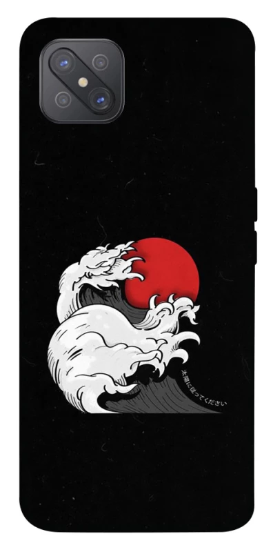 Чохол на Oppo A92s Хвилі Японії v2 фото 1 з 1