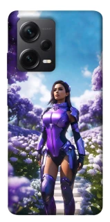 Чехол на Xiaomi Redmi Note 12 Pro 5G Cyber space girl ver.4 фото 1 из 1