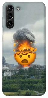 Чехол на Samsung Galaxy S21+ Moscow never sleeps ver.2 фото 1 из 1