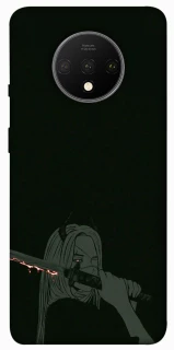 Чехол на OnePlus 7T Человек-Бензопила фото 1 из 1