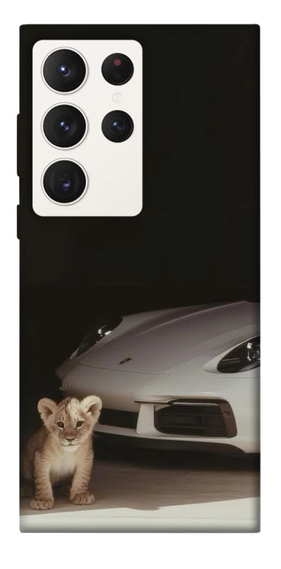 Чохол на Samsung Galaxy S23 Ultra Porsche white фото 1 з 1
