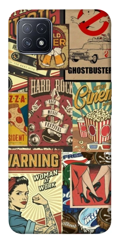 Чохол на Oppo A73 Retro collage ver.2 фото 1 з 1