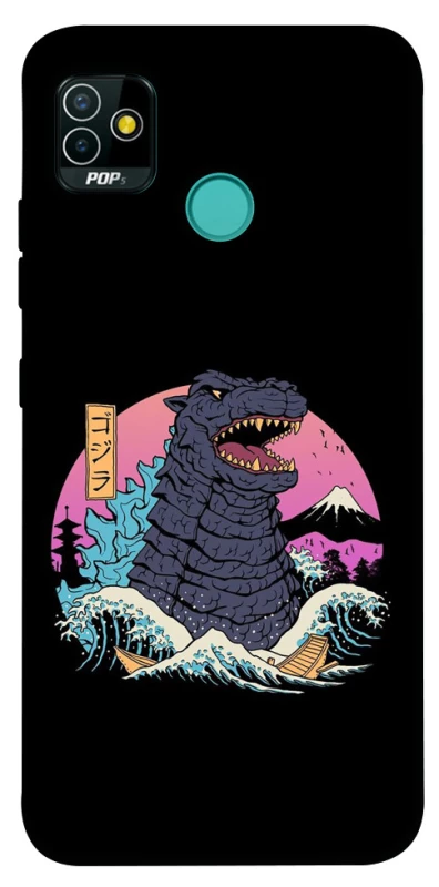 Чехол на TECNO POP 5 Годзила фото 1 из 1