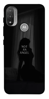 Чехол на Motorola Moto E20 Not an angel фото 1 из 1