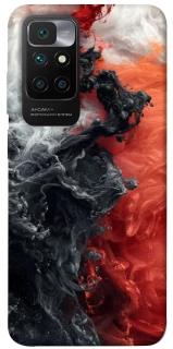 Чохол на Xiaomi Redmi 10 Black and Red фото 1 з 1