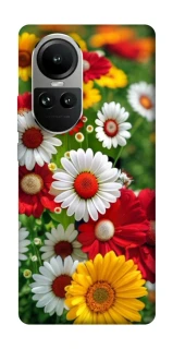 Чехол на Oppo Reno 10 Flowers v11 фото 1 из 2