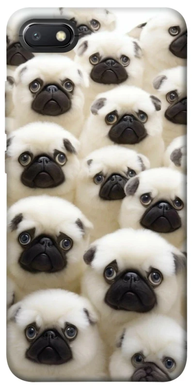 Чохол на Xiaomi Redmi 6A Doggy Pug Love фото 1 з 1