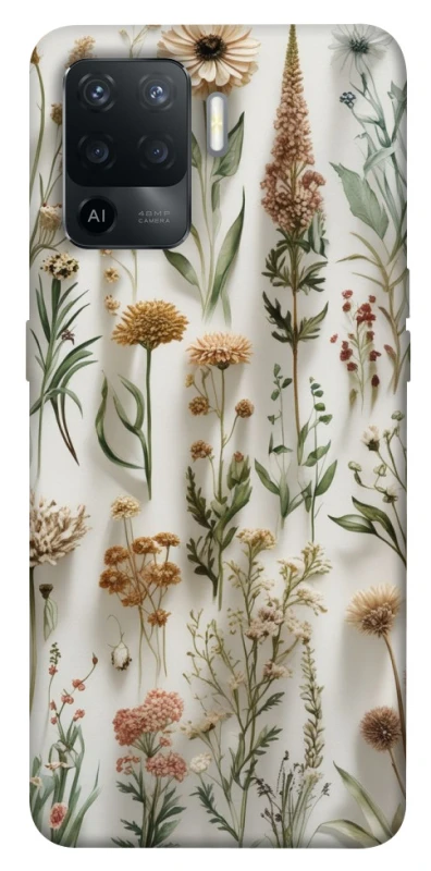 Чохол на Oppo Reno 5 Lite Floral design ver.2 фото 1 з 1