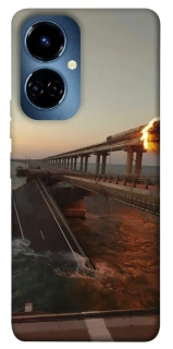 Чохол на TECNO Camon 19 Pro Кримський міст втомився фото 1 з 1