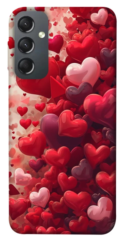 Чохол на Samsung Galaxy A24 4G Many hearts фото 1 з 1