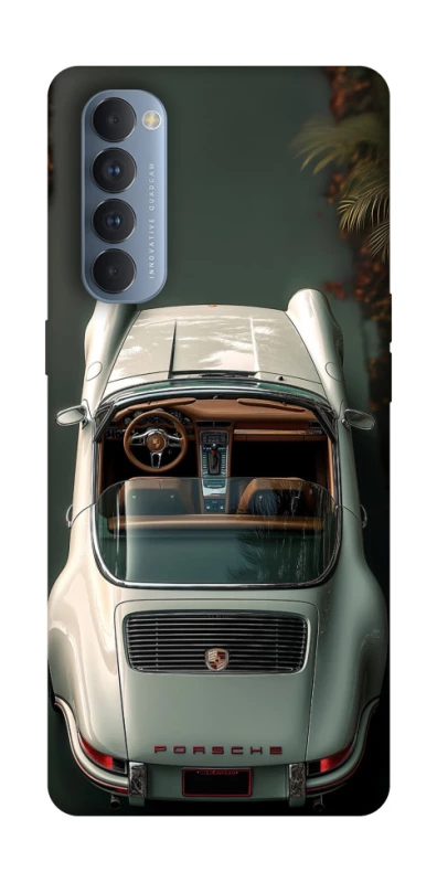 Чехол на Oppo Reno 4 Pro White porsche фото 1 из 1