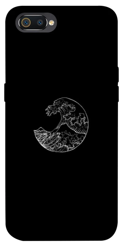 Чохол на Realme C2 Black tsunami фото 1 з 1
