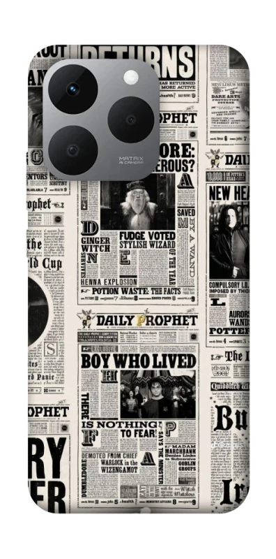 Чохол на Realme 15T Harry Potter newspaper фото 1 з 1