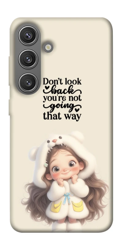 Чохол на Samsung Galaxy S24 Don't look back фото 1 з 1