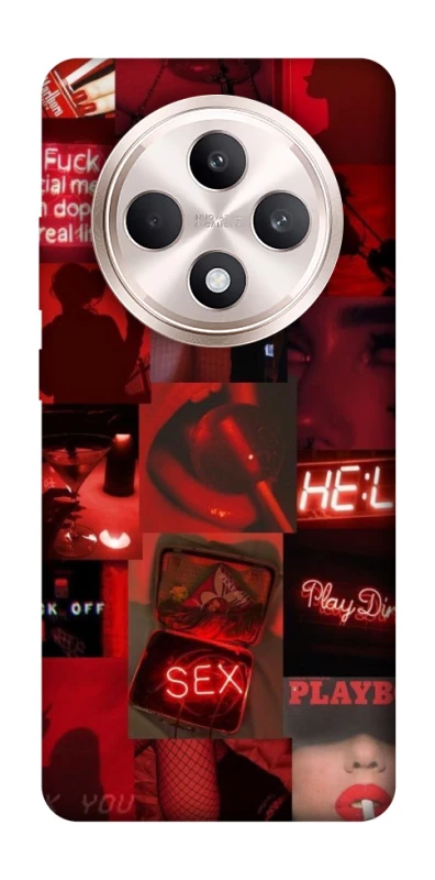 Чехол на Oppo Reno 12 F 4G/5G Love collage ver.3 фото 1 из 1