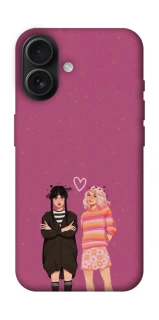 Чехол на Apple iPhone 16 Raven & Rainbow Wednesday фото 1 из 1