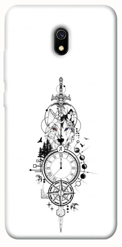 Чехол на Xiaomi Redmi 8a Tattoo ver.8 фото 1 из 1