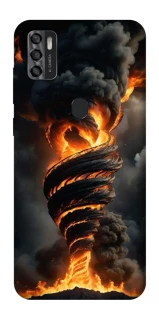 Чехол на ZTE Blade A7s (2020) Огненный торнадо фото 1 из 1