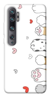 Чехол на Xiaomi Mi Note 10 / Note 10 Pro / Mi CC9 Pro Paws фото 1 из 1