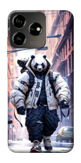 Чохол на ZTE Blade V50 Design 4G Панда кур'єр фото 1 Чохол на ZTE Blade V50 Design 4G Панда кур'єр фото 1 з 1