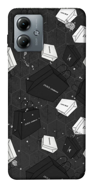 Чехол на Motorola Moto G14 Fashion collage ver.3 фото 1 из 1