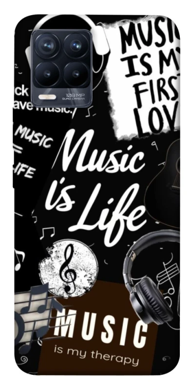 Чохол на Realme 8 Music is Life фото 1 з 1