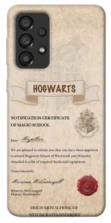 Чехол на Samsung Galaxy A33 5G The Hogwarts acceptance letter фото 1 из 1