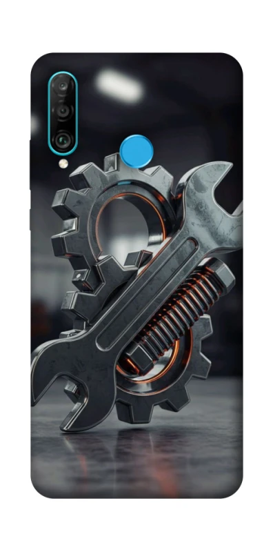 Чехол на Huawei P30 lite Mechanic фото 1 из 1