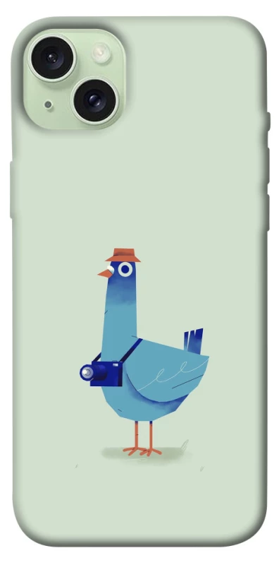 Чохол на Apple iPhone 15 Plus (6.7") Голуб-детектив фото 1 з 1