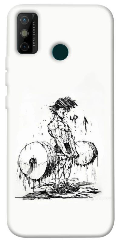 Чохол на TECNO Spark 6 Go UP UP UP фото 1 з 1