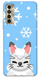 Чохол на TECNO Camon 17P Adopt Me Snow Kitty Smile фото 1 з 1
