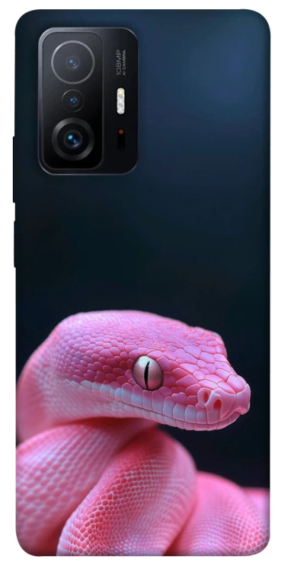 Чехол на Xiaomi 11T / 11T Pro Розовая Змея фото 1 из 1