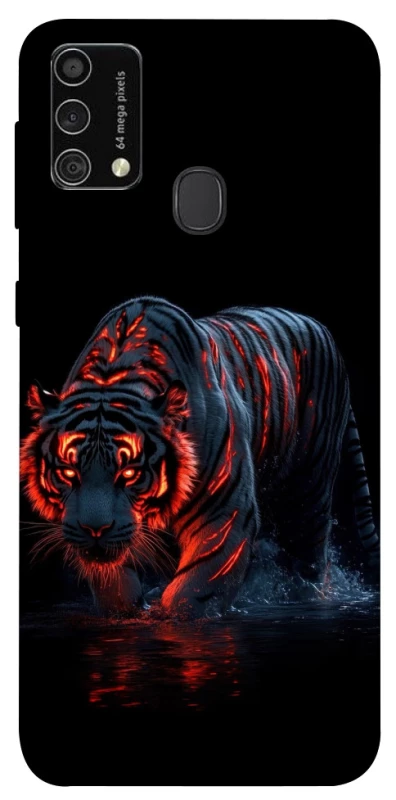 Чохол на Samsung Galaxy M21s fire tiger фото 1 з 1