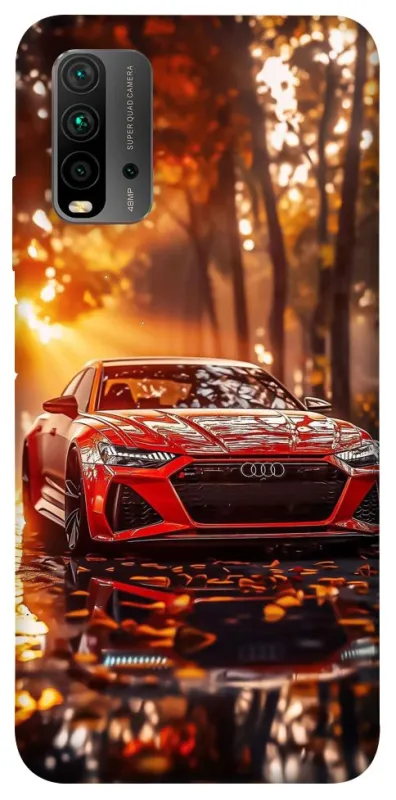 Чехол на Xiaomi Redmi 9T Audi at sunset фото 1 из 1