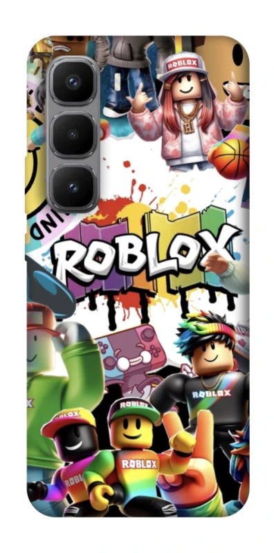 Чохол на Infinix Hot 60 Pro+ Roblox Characters Collage фото 1 з 1