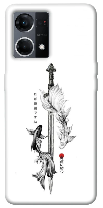 Чехол на Oppo Reno 7 4G Tattoo ver.6 фото 1 из 1
