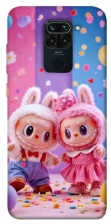 Чехол на Xiaomi Redmi Note 9 / Redmi 10X Labubu twins ver.3 фото 1 из 1