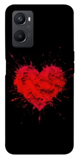 Чехол на Oppo A96 Splash heart фото 1 из 1