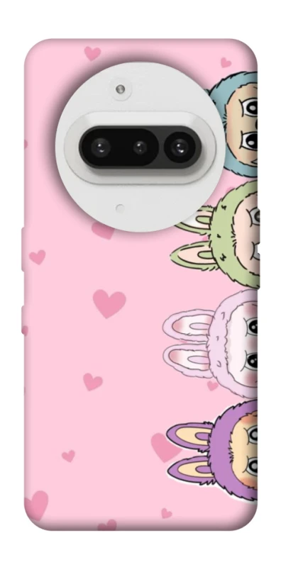 Чехол на Nothing Phone (3a) All Labubu 4 фото 1 из 1