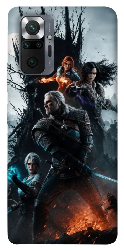 Чохол на Xiaomi Redmi Note 10 Pro Witcher v2 фото 1 з 1