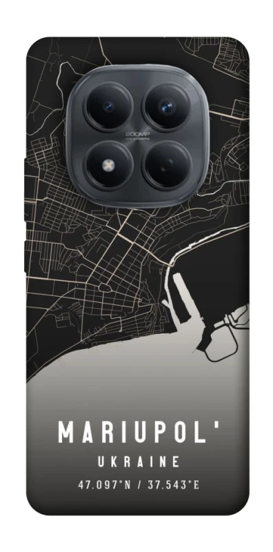 Чохол на Xiaomi Redmi Note 15 Pro 4G Mariupol map фото 1 з 1