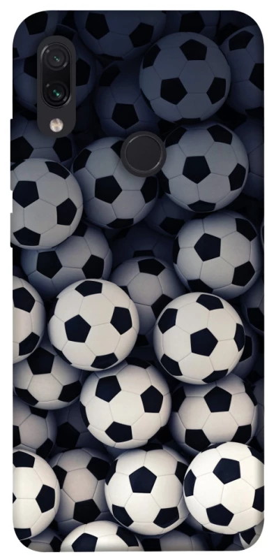 Чехол на Xiaomi Redmi Note 7 / Note 7 Pro / Note 7s Футбольные мячи фото 1 из 1