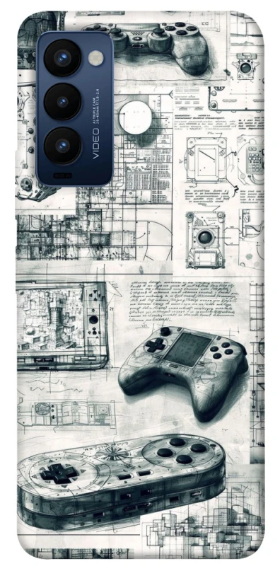 Чехол на TECNO Camon 18 Gamer Zone ver.2 фото 1 из 1