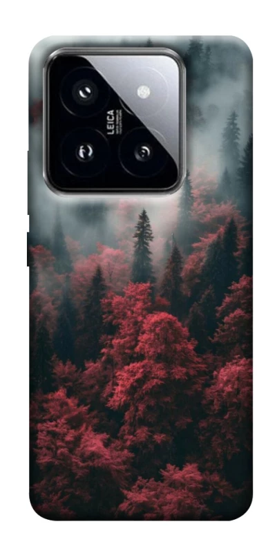 Чохол на Xiaomi 14 Pro Red Wood фото 1 з 1