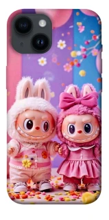 Чехол на Apple iPhone 14 (6.1") Labubu twins ver.2 фото 1 из 1